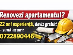 Renovari apartamente Bucuresti - 22 ani experienta -deviz gratuit